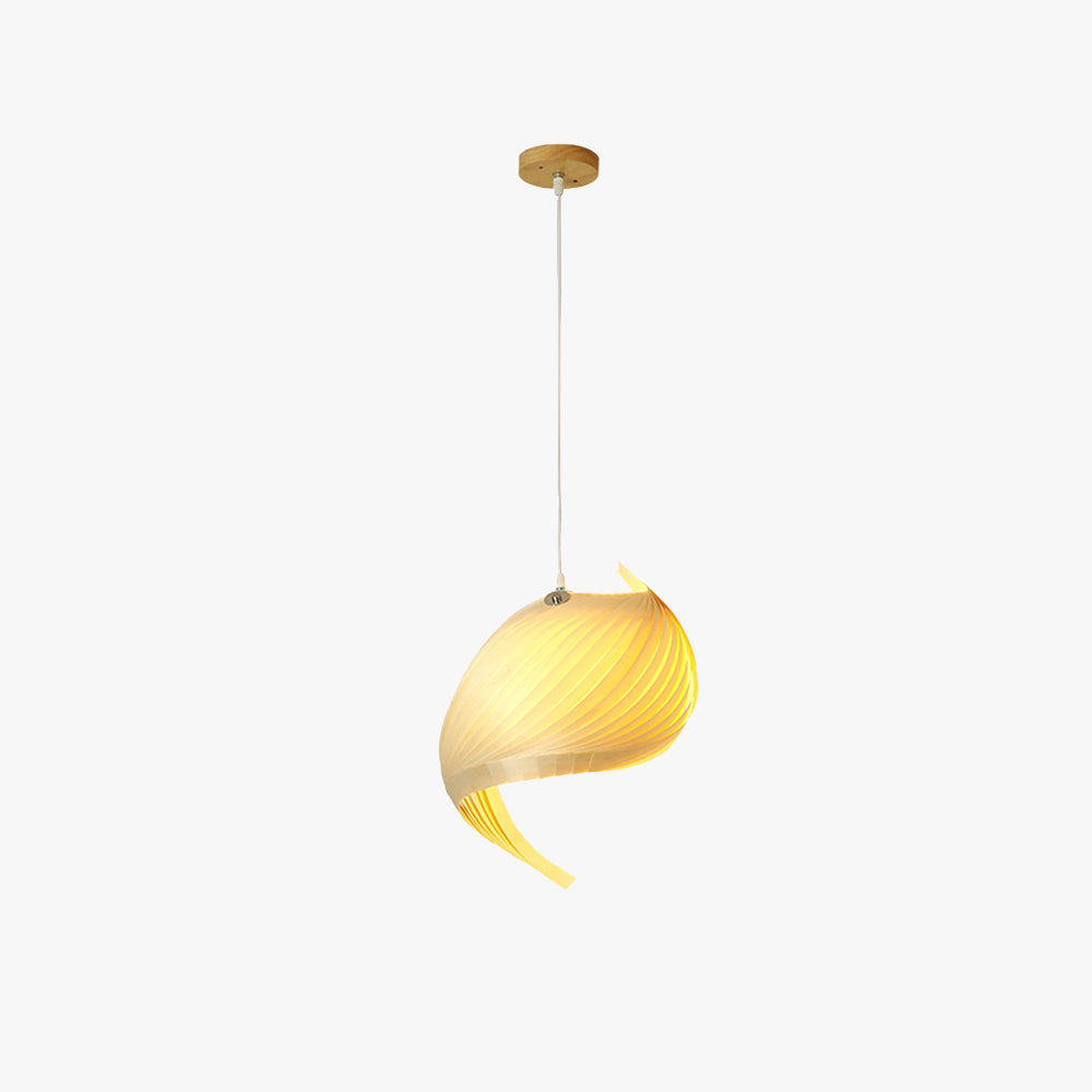 Muto Suspension Spirale Moderne, Metal/Bois, Bois, Salon - Neutralighting