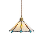 Tiffany Vintage Suspension Métal/Verre Chambre/Salon/Entrée - Neutralighting