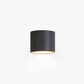 Ray Plafonnier Cylindre Moderne, Métal/Verre, Noir, Extérieur - Neutralighting