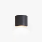 Ray Plafonnier Cylindre Moderne, Métal/Verre, Noir, Extérieur - Neutralighting