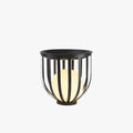 Ray Lampadaire Solaire Globe Moderne, Métal, Noir, Allée - Neutralighting