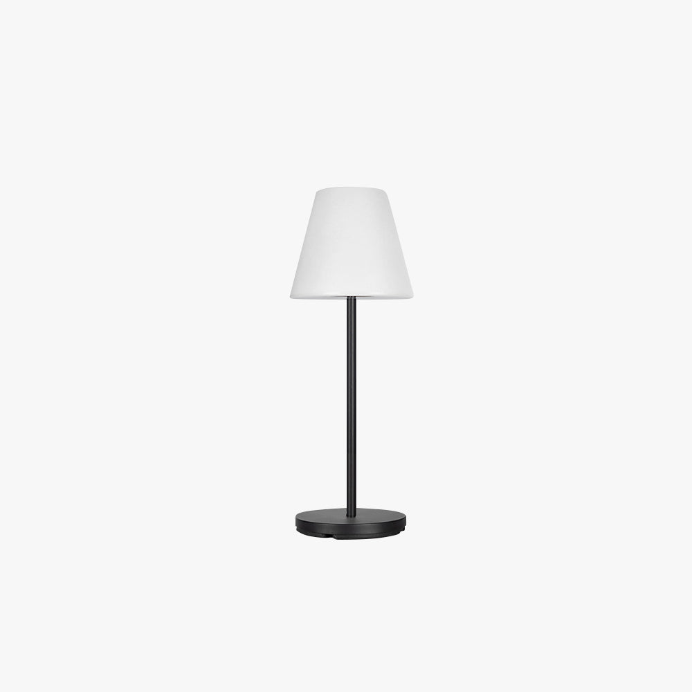Tiffany Lampadaire Moderne, Métal/Acrylique, Blanc, Extérieur - Neutralighting