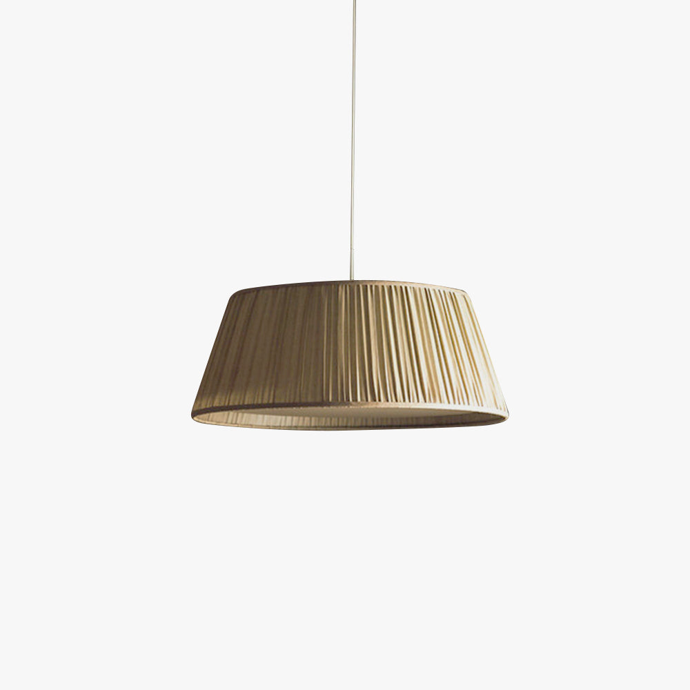 Ritta Suspension Vintage, Métal/Tissu, Brun, Salon - Neutralighting