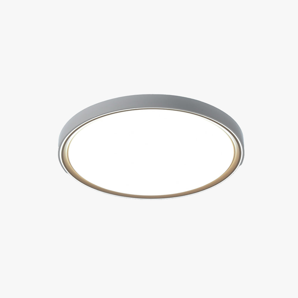 Arisha Plafonnier Carré/Rond Moderne, Métal/Acrylique, Doré, Salon - Neutralighting