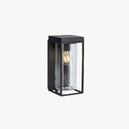 Ray Applique Murale Rectangle Industrielle Métal Verre Jardin Cour - Neutralighting