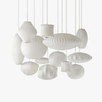 Etrio Suspension Vintage. Métal/Tissu. Blanc. Bar - Neutralighting