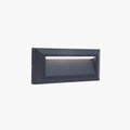 Ray Éclairage Escalier Extérieur Rectangulaire Simple, Métal, Noir, Cour - Neutralighting