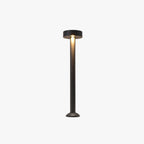 Ray Rond Moderne LED Lampadaire Extérieure Noir Métal/Verre Allée - Neutralighting