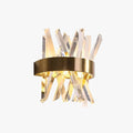 Kristy Applique Murale Luxueux LED Moderne Métal Cristal Or Chambre à Coucher/Salon - Neutralighting