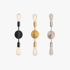 Silva Applique Murale Design Moderne LED Métal Noir/Argent/Or Salle de Bain/Chambre - Neutralighting