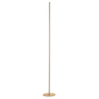 Ray Simple Linéaire LED Lampadaire Or Noir Métal Gel de Silice Salon Chambre - Neutralighting