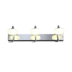 Arisha Applique Murale en Forme de Lanterne, Métal/Verre, Blanc, Chambre - Neutralighting