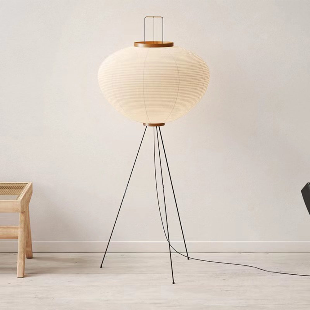 Ritta Design Lampadaire Simple Métal/Papier Blanc Bureau/Salon - Neutralighting