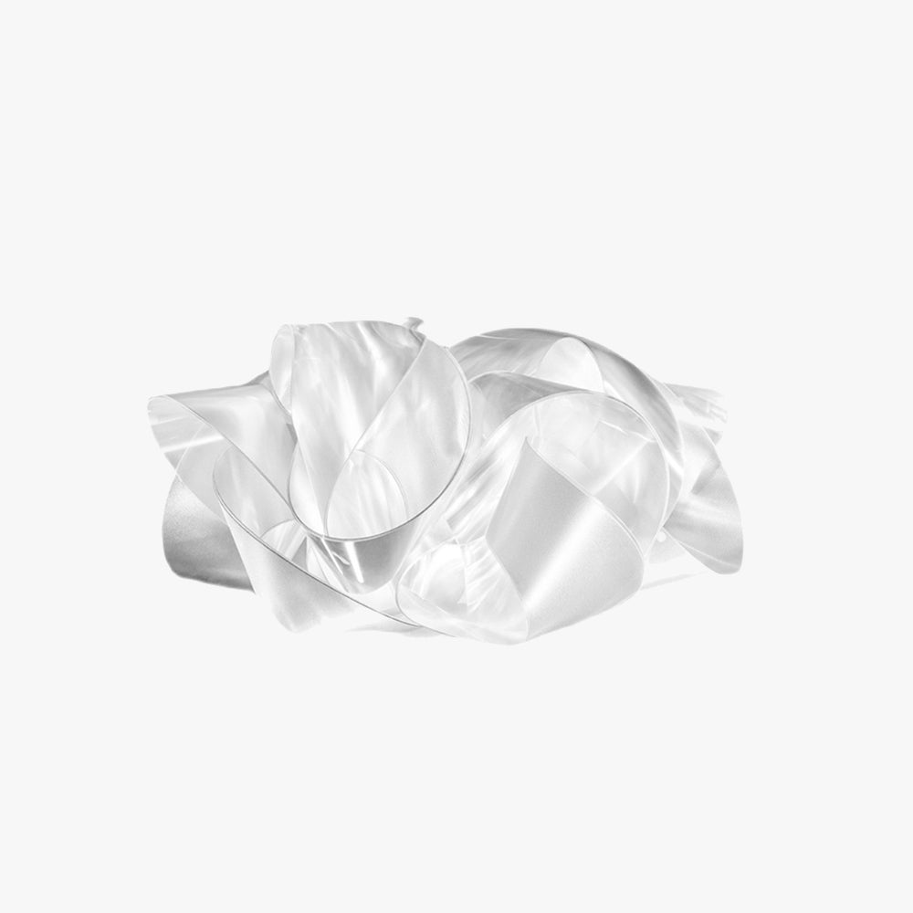 Arisha Suspension Fleur Simple, PVC, Blanc, Salon - Neutralighting
