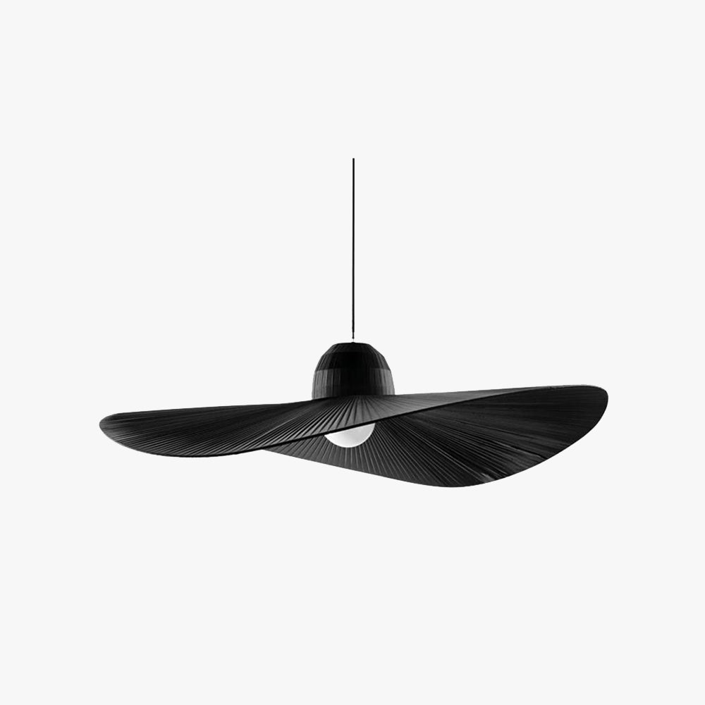 Ritta Suspension Vintage, Métal/Tissu, Blanc/Noir, Salle à Manger - Neutralighting