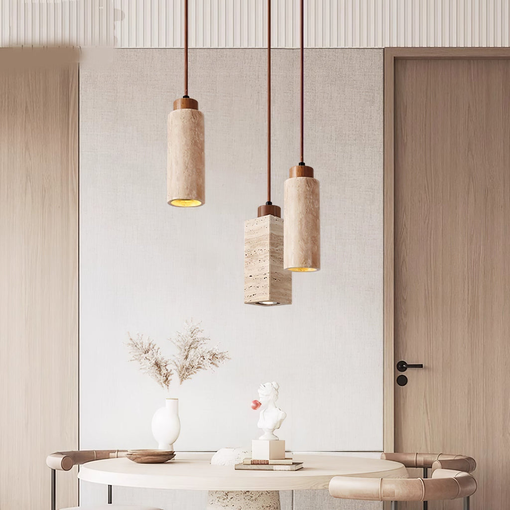 Avloris Travertin Pendentif Lumière - Neutralighting