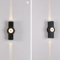 Ray Applique Murale Ronde Moderne, Métal, Noir, Jardin/Couloir - Neutralighting