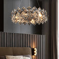 Kristy Cristal Moderne Lustre 6 Lumières Salon/Chambre à Coucher - Neutralighting