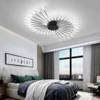 Wesley Plafonnier Fireworks Design Artistique Noir/Doré - Neutralighting