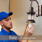 Silva Applique Murale du Style Industriel de Campagne, D 12CM - Neutralighting
