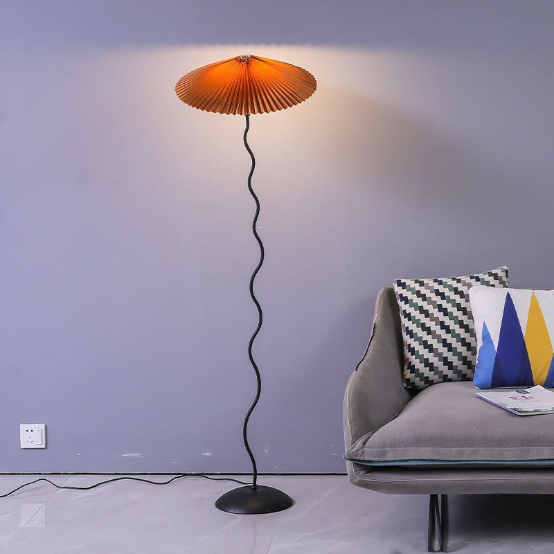 Ritta Moderne LED Lampadaire Métal Chambre/Salon Rouge Orange Blanc - Neutralighting
