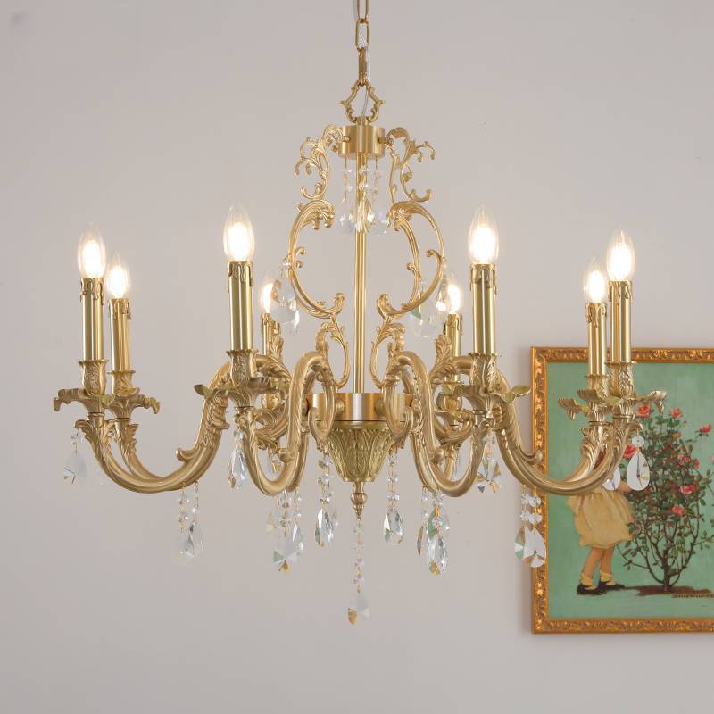 Silva Luxe Lustre Métal Verre Salon Salle à Manger - Neutralighting