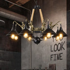 Epoch Lustre Vintage en Métal Noir Salon/Restaurant - Neutralighting
