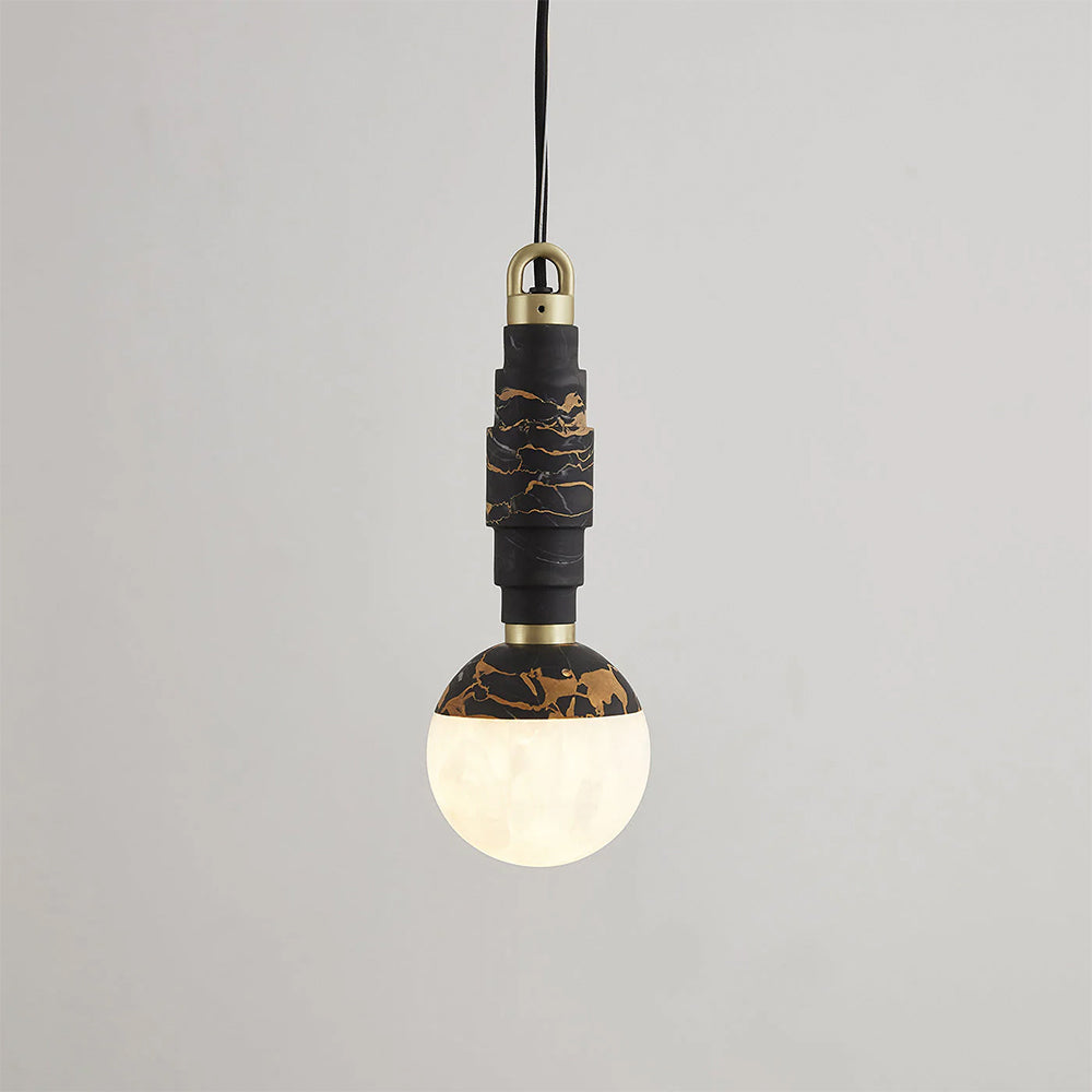 Vevinir Suspension Marbre Albâtre Minimaliste Moderne