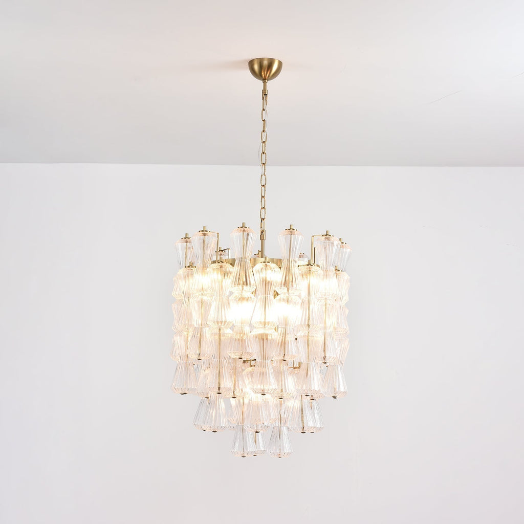 Aurora Lustre Murano Verre Florale Cascade - Neutralighting