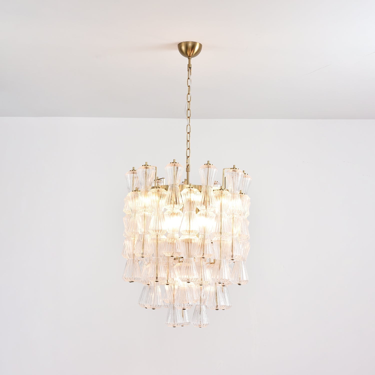 Aurora Lustre Murano Verre Florale Cascade - Neutralighting