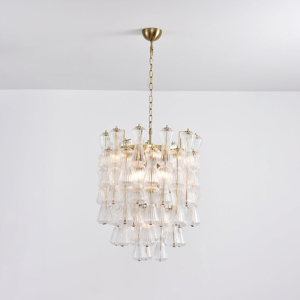 Aurora Lustre Murano Verre Florale Cascade - Neutralighting