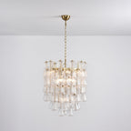 Aurora Lustre Murano Verre Florale Cascade - Neutralighting