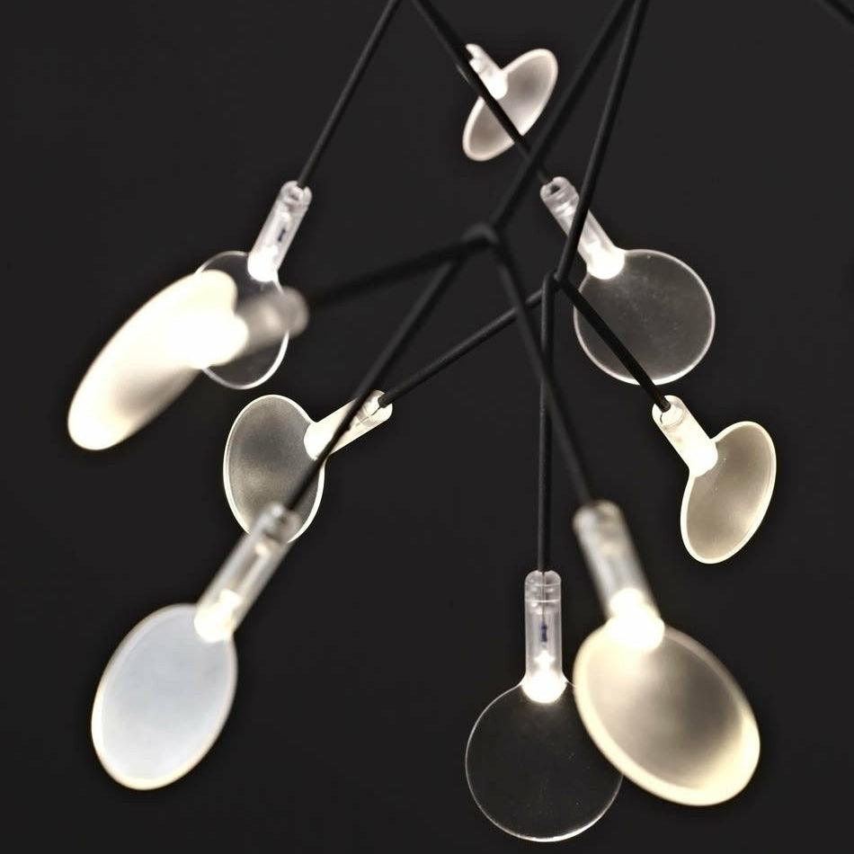 Lustra Chandelier LED À Branches Longues Et Linéaires Artistiques - Neutralighting