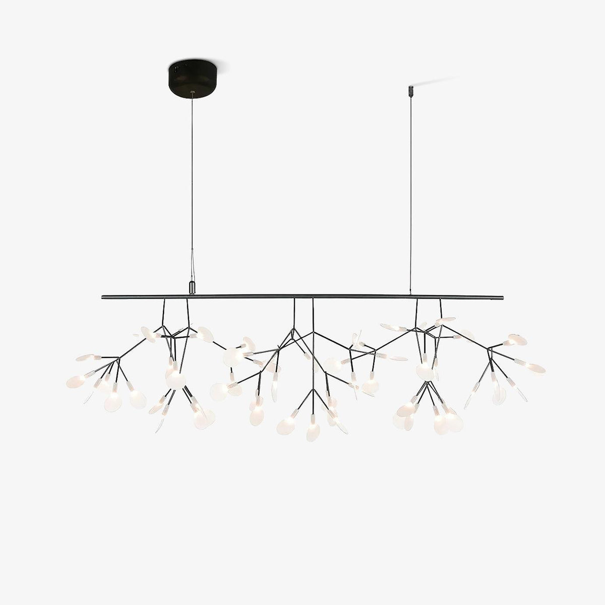 Lustra Chandelier LED À Branches Longues Et Linéaires Artistiques - Neutralighting