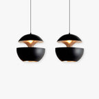 Arisha Suspension LED, Noir & Blanc, D 25/35CM - Neutralighting