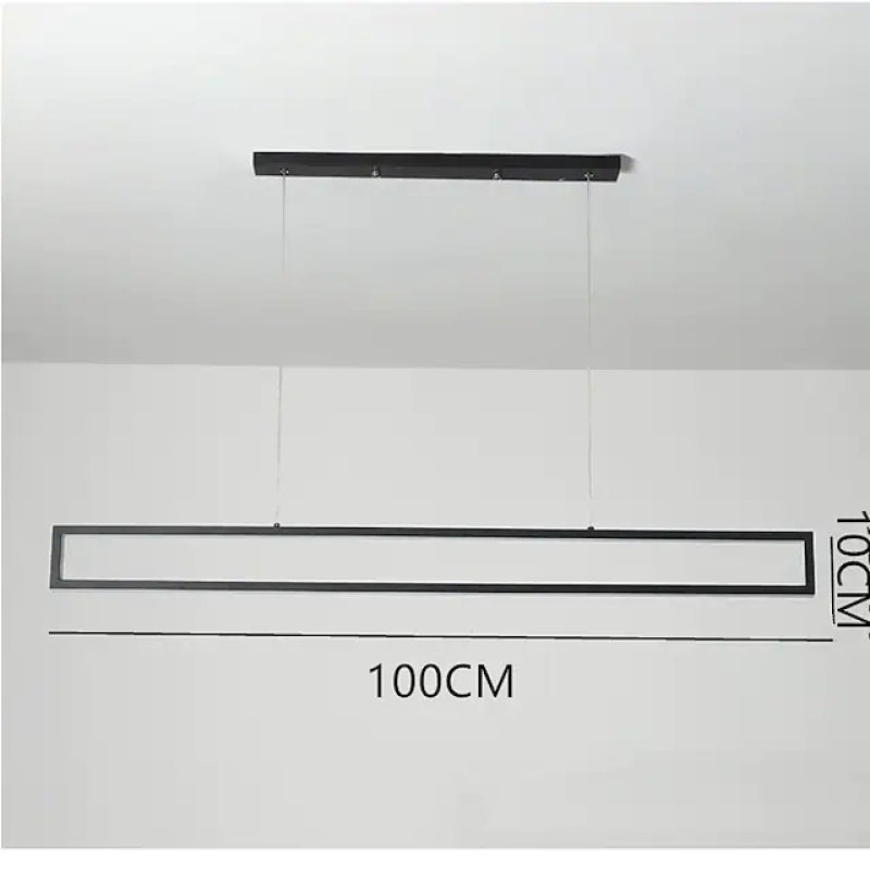 Ray Lampe suspendue moderne à revêtement LED minimaliste pour salle à manger - Neutralighting