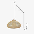 Solara Suspension Rotin Tressé Swag - Neutralighting