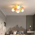 Arisha Plafonnier Bulle Moderne, Métal/Acrylique, Coloré, Salon - Neutralighting