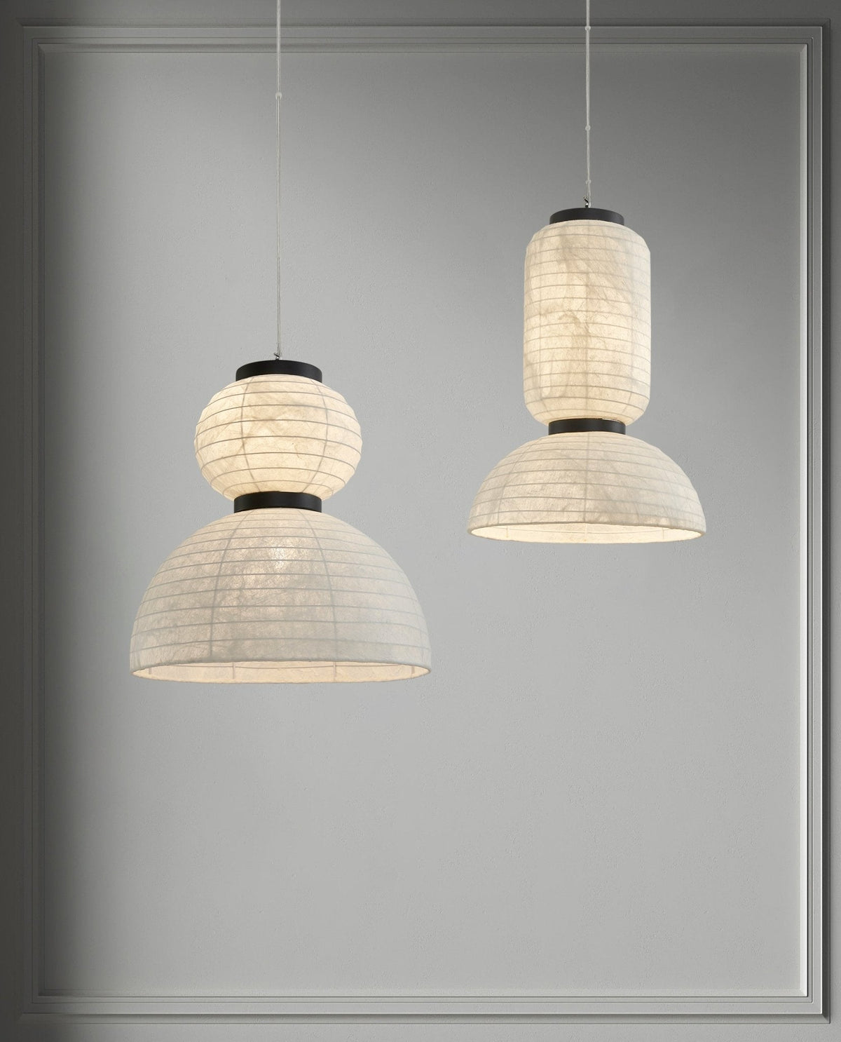 Uldoror Traditional Art Modern Silk Pendant Light - Neutralighting