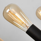 Silva Vintage LED Lustre Marron Métal Salon/Bar/Salle À Manger - Neutralighting