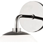 Valentina Français Métal Verre Intérieur Applique Murale Chambre à Coucher - Neutralighting