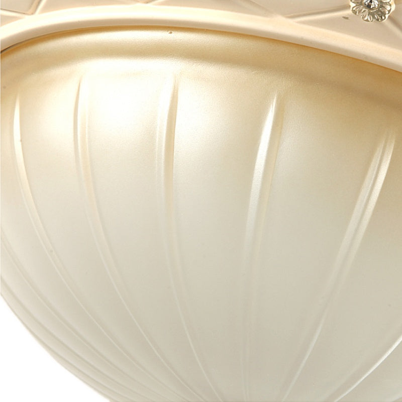 Silva Encastré Minimaliste Résine Crème Plafonnier Salon - Neutralighting