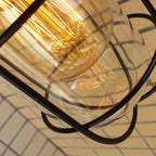Silva Rétro LED Intérieur Applique Murale Métal Salle à Manger - Neutralighting