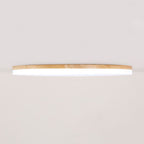 Eilo Plafonnier LED Grande Rond Moderne Bois - Neutralighting