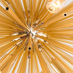 Arisha Moderne LED Lustre Or Métal Salle À Manger Chambre À Coucher - Neutralighting