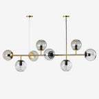 Lustra Suspension Orb Laiton Verre Pour Salon - Neutralighting