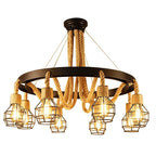Epoch Lustre Globe Industriel Rétro en Métal Noir Pour Bar/Salon - Neutralighting