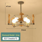 Aria Suspension, en Couleur de Macaron, pour l'enfant - Neutralighting
