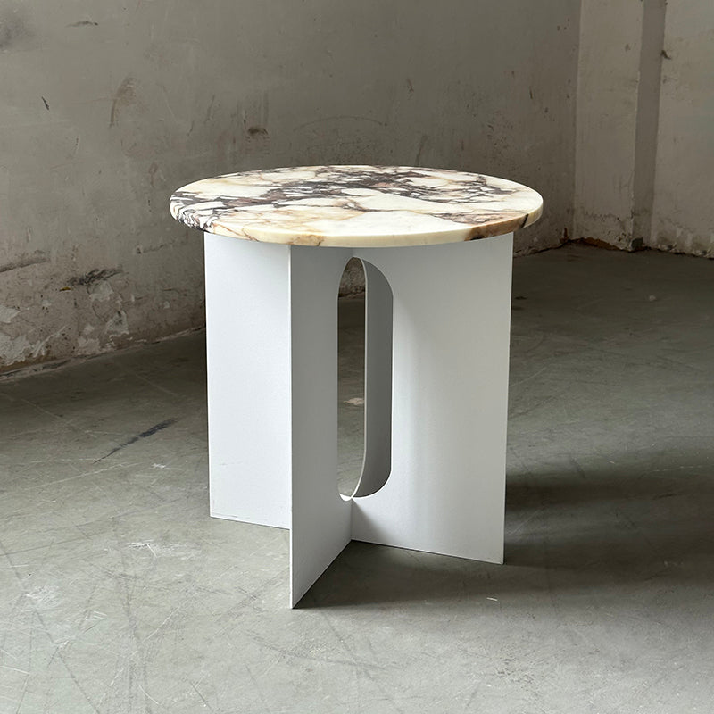 Acariel Table D'appoint en Marbre Minimaliste Moderne Accessoires - Neutralighting