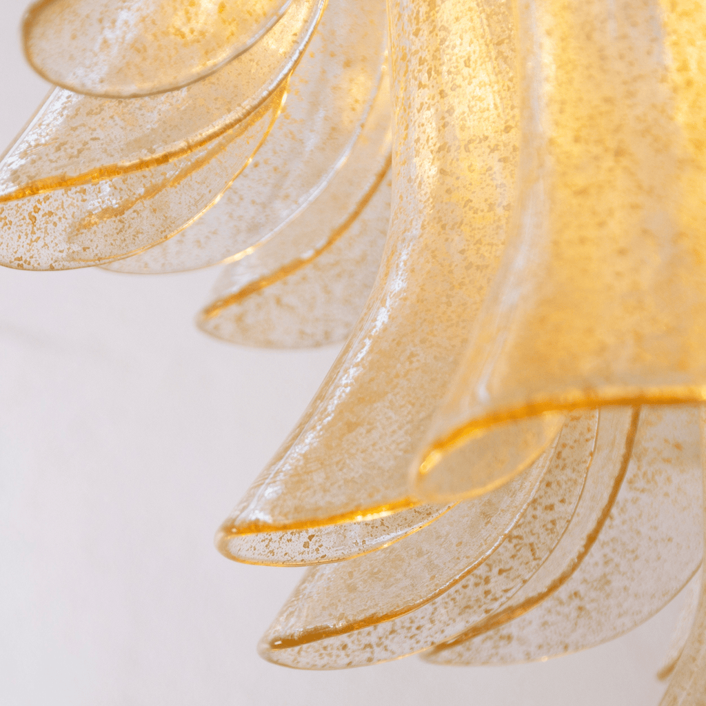 Aurora Chandelier en Verre Ambre - Neutralighting